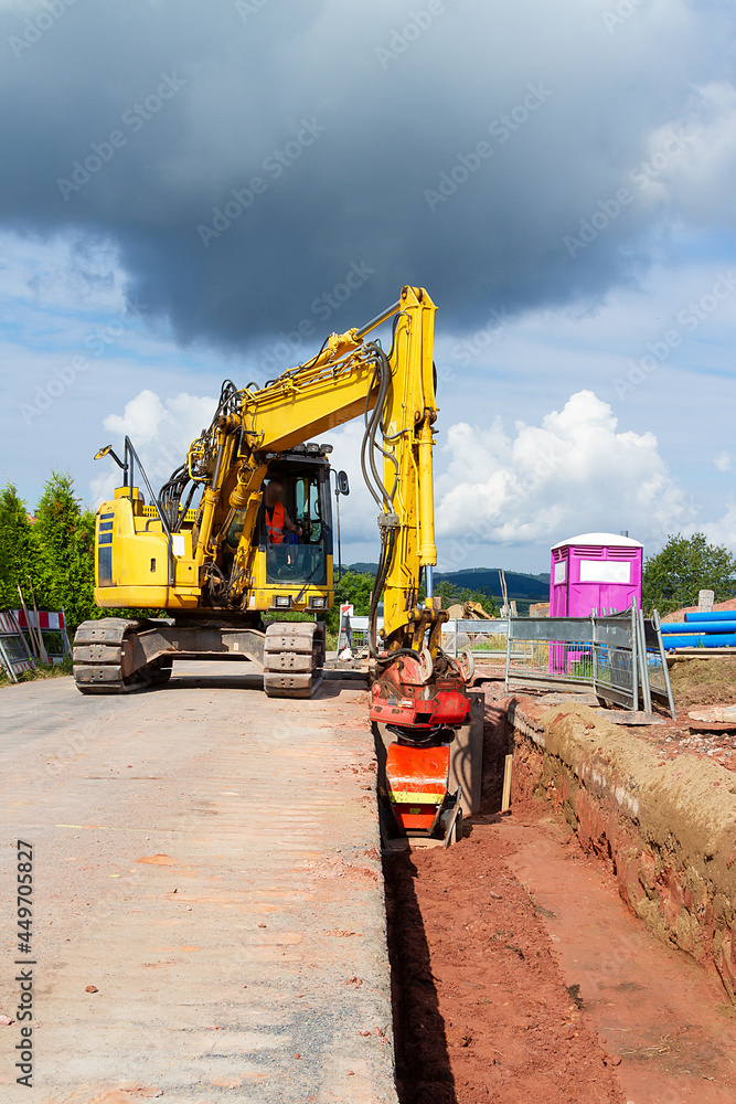 Grundstückserschließung Neubau Grundstückserschließung Neubau