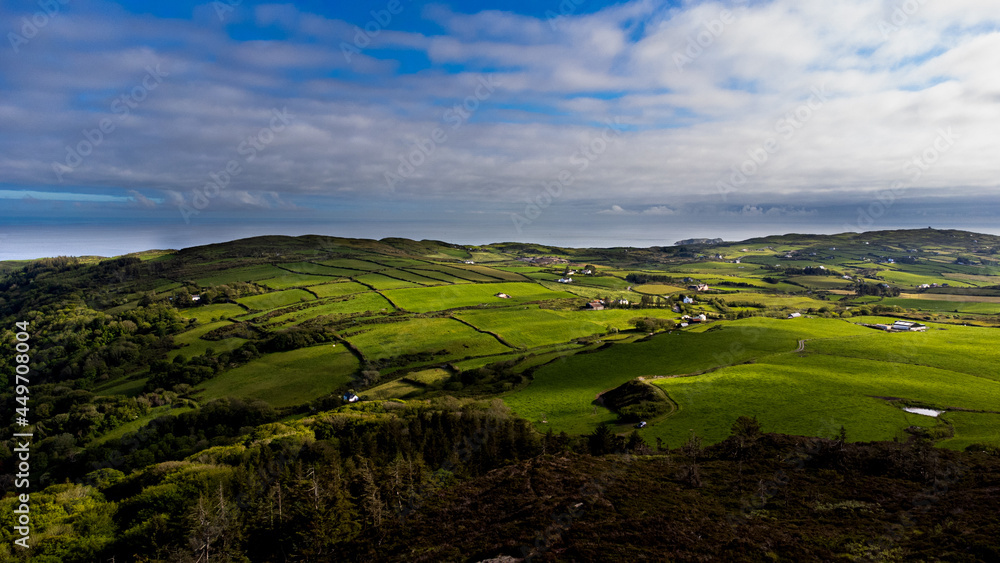 Irish landscape, Lough Hyne, Cork, Ireland