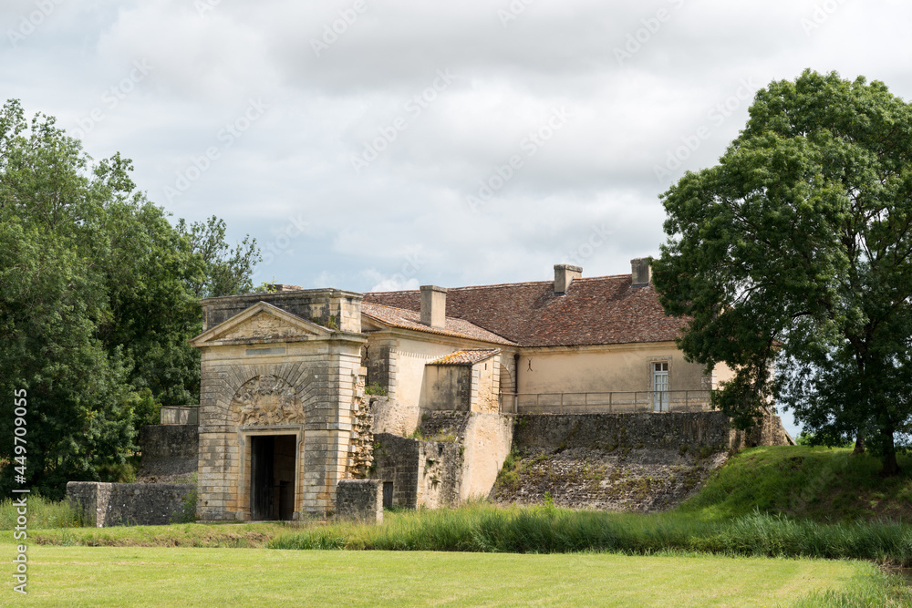 Cussac-Fort-Médoc (Gironde, France), le fort Médoc du 18e siècle, inscrit au patrimoine mondial de l’UNESCO