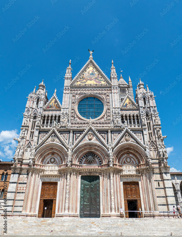 The beautiful Cathedral of Siena