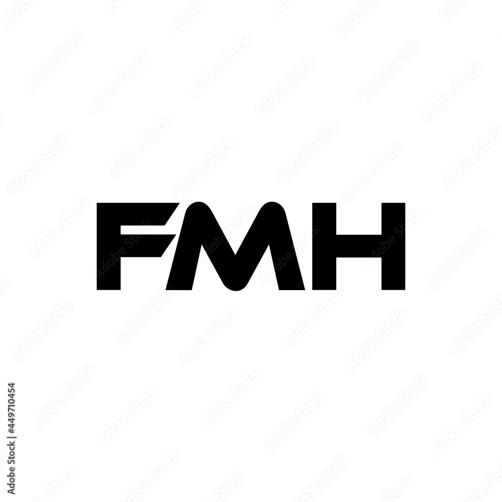 FMH letter logo design with white background in illustrator, vector logo modern alphabet font overlap style. calligraphy designs for logo, Poster, Invitation, etc. FMH letter logo design with white background in illustrator, vector logo modern alphabet font overlap style. calligraphy designs for logo, Poster, Invitation, etc.