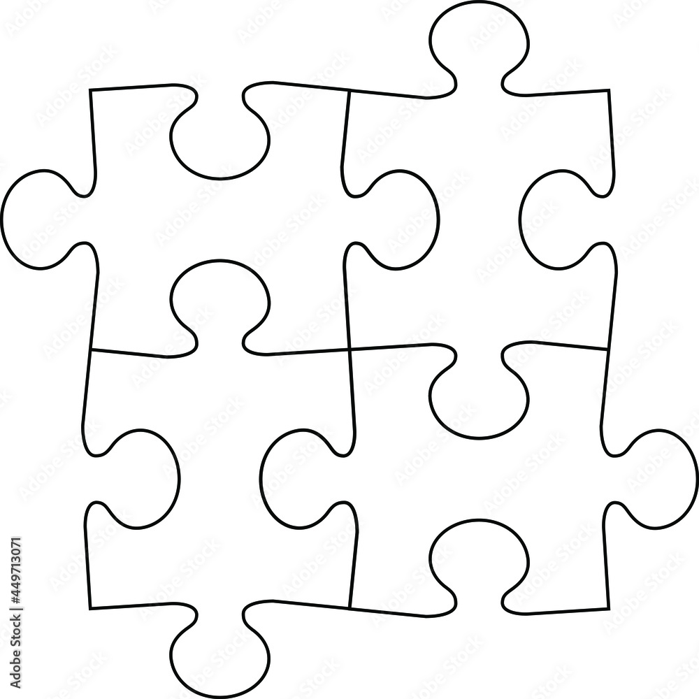 Jigsaw puzzle piece flat vector icon for apps and websites Jigsaw puzzle piece flat vector icon for apps and websites