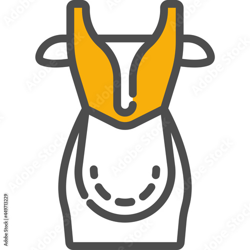 dirndl one color icon