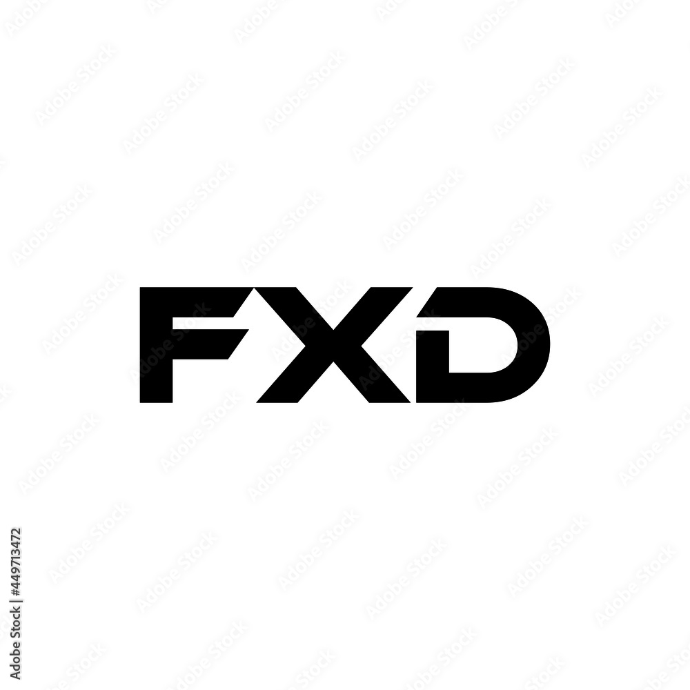 FXD letter logo design with white background in illustrator, vector logo modern alphabet font overlap style. calligraphy designs for logo, Poster, Invitation, etc. FXD letter logo design with white background in illustrator, vector logo modern alphabet font overlap style. calligraphy designs for logo, Poster, Invitation, etc.