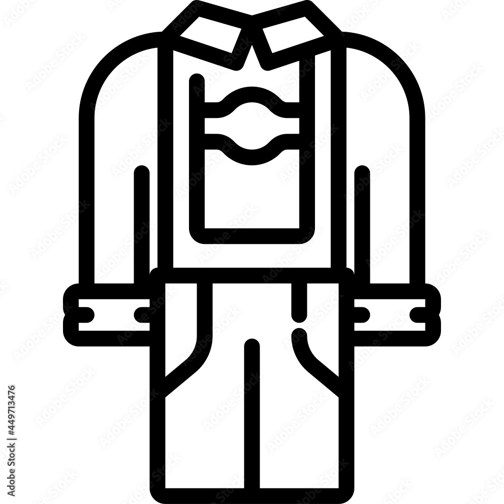 pants line icon pants line icon