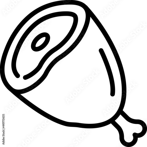 ham line icon