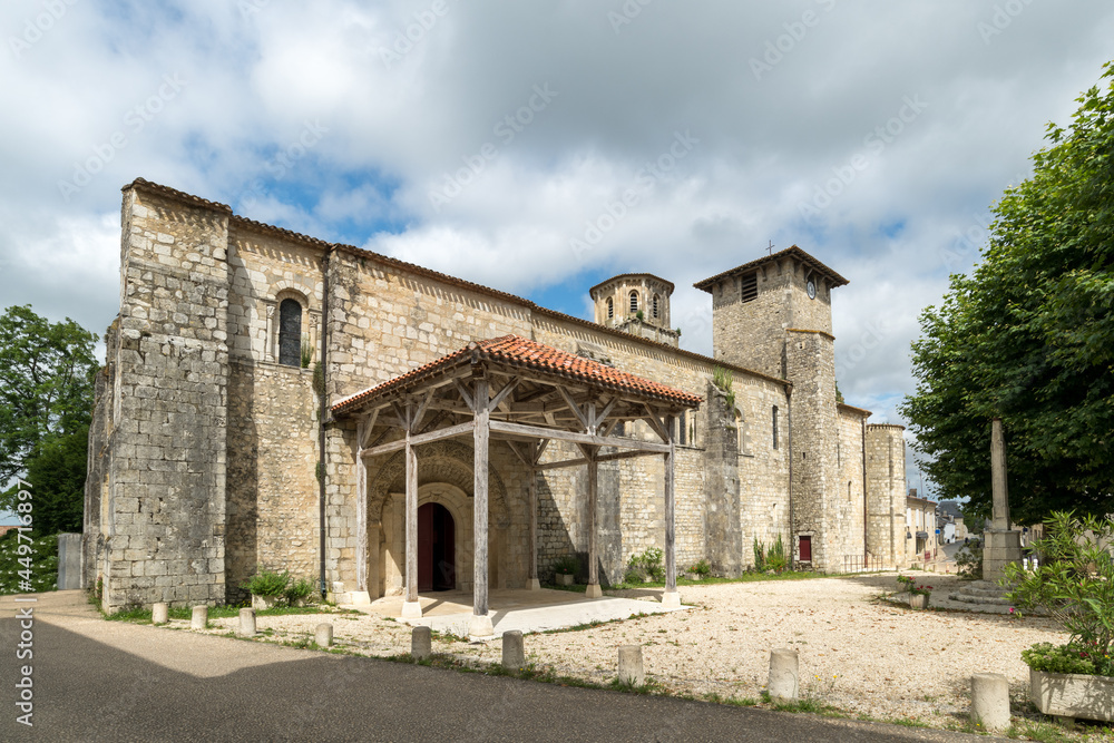Médoc (Gironde, France): l'abbaye de Vertheuil