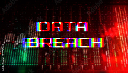 Futuristic Digital Technology Vector Background. Cyber Attack, Ransomware, Malware, Scareware