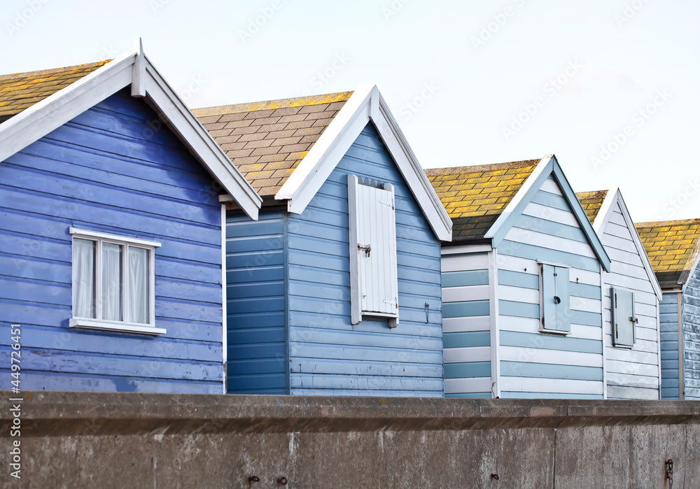 Traditional Wooden Beach Huts In The UK Traditional Wooden Beach Huts In The UK