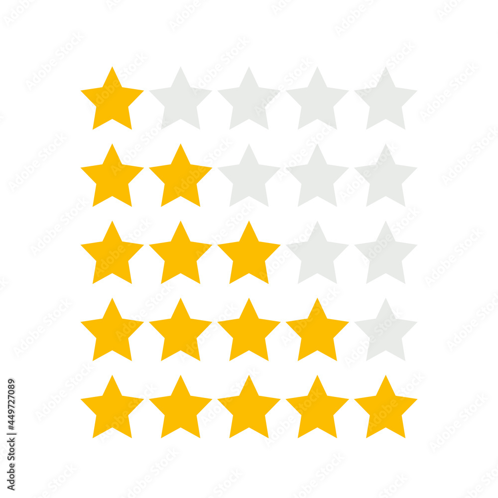 Evaluation, rating, stars icon. Vector illustration. flat design. Evaluation, rating, stars icon. Vector illustration. flat design.