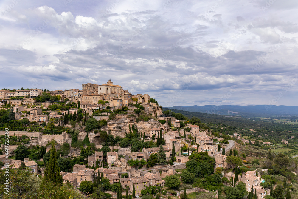 The village of Gordes in Luberon, Provence, south of France