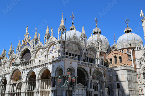 View of the Cathedral of San Marco in Venice