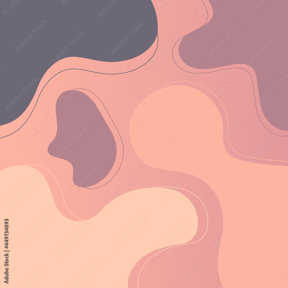 geometric background and curves liquid pastel orange pattern geometric background and curves liquid pastel orange pattern