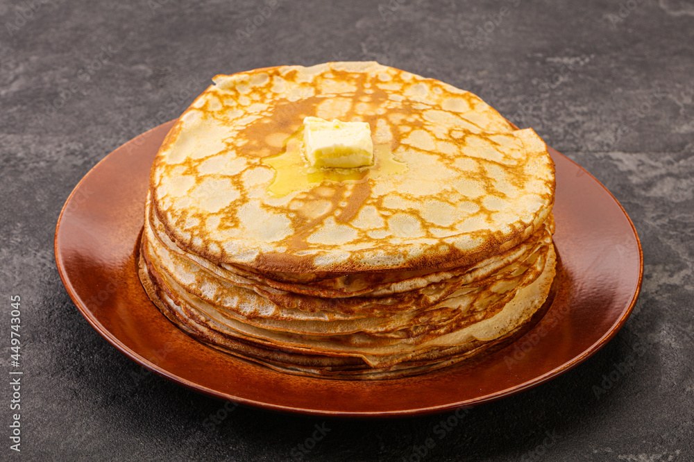 custom made wallpaper toronto digitalStack of Russian traditonal pancakes