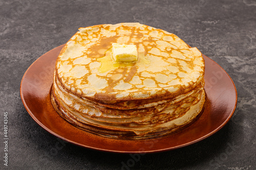 Wallpaper Mural Stack of Russian traditonal pancakes Torontodigital.ca