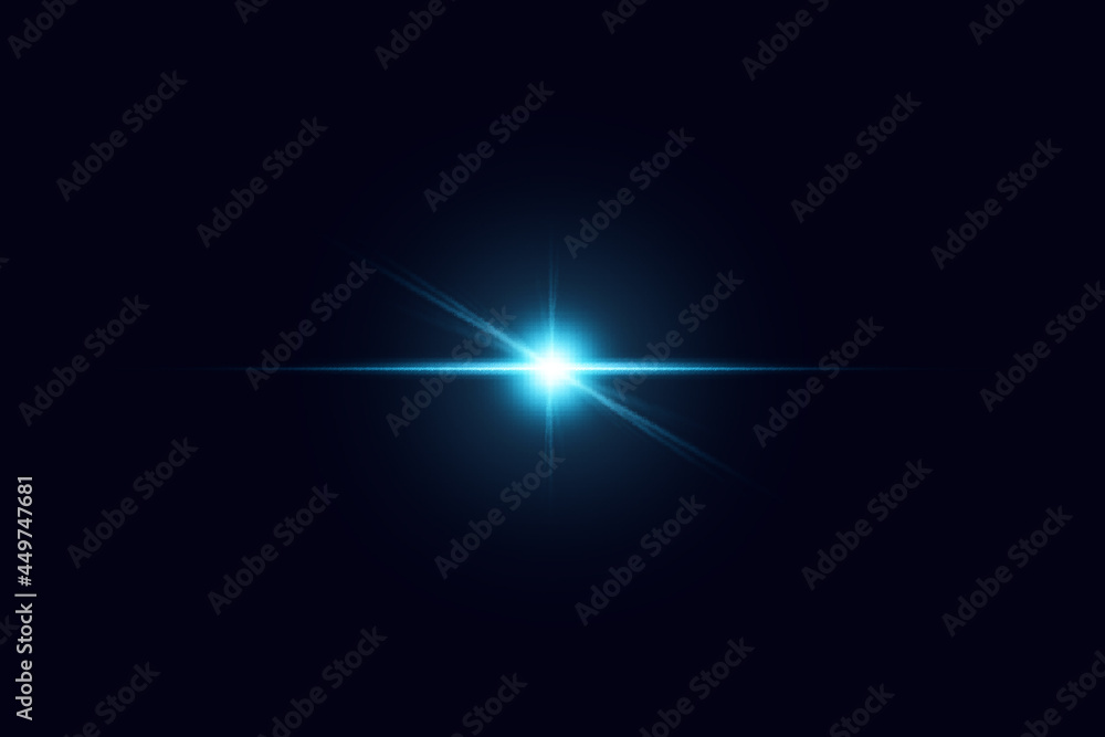 Abstract Lens Flare light over background.Abstract of lighting for background. Beautiful rays of light.Easy to add overlay or screen filter over photo