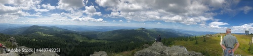 Panorama über den Bayrischen Wald