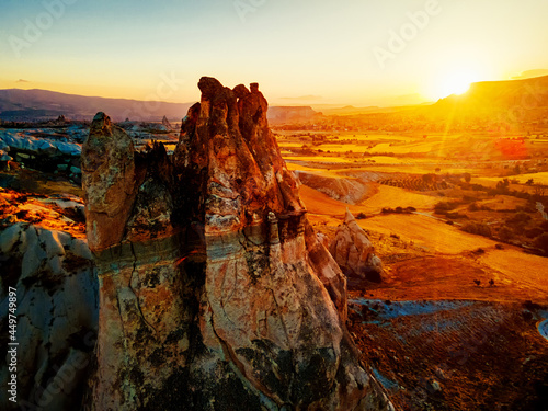 Love Valley Cappadocia is a hidden valley with scenic formation