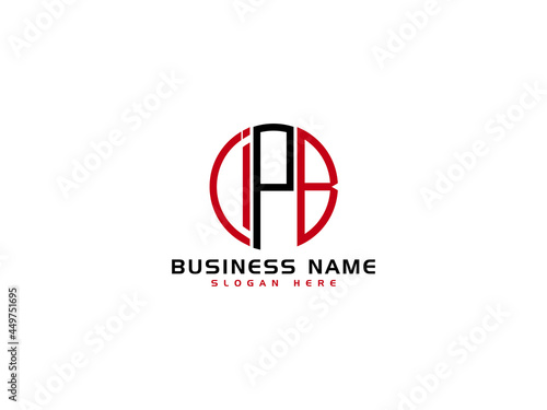 Letter IPB Logo Iocn Vector Image For Business photo