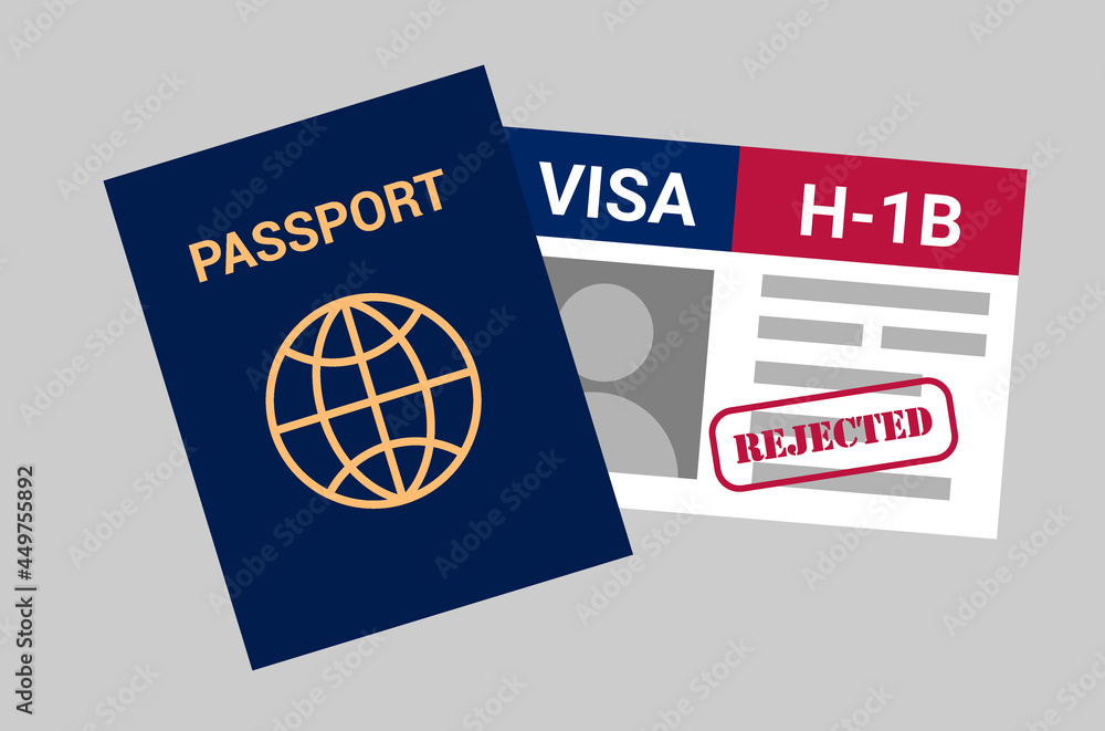 Rejected USA viza H-1B. Visa in the United States temporary work for foreign skilled workers in specialty occupation. Rejected USA viza H-1B. Visa in the United States temporary work for foreign skilled workers in specialty occupation.