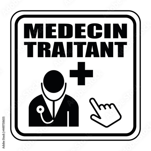 Logo médecin traitant.