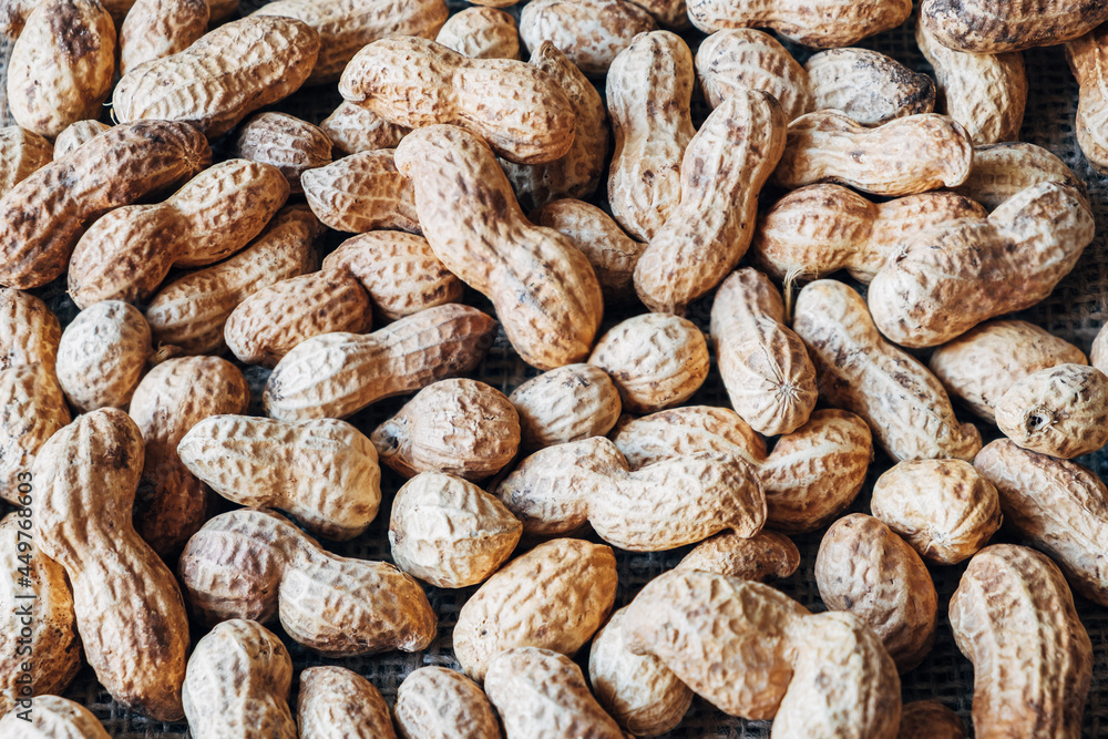 Peanuts in shells. Peanuts in shells.