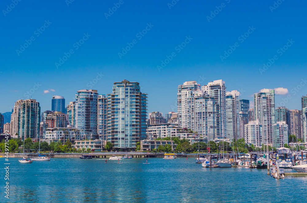 View of downtown Vancouver, Canada