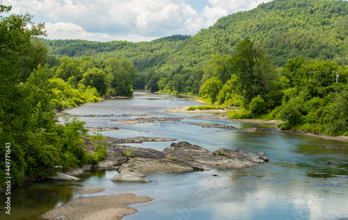The White River, Hartland, Vermont  USA