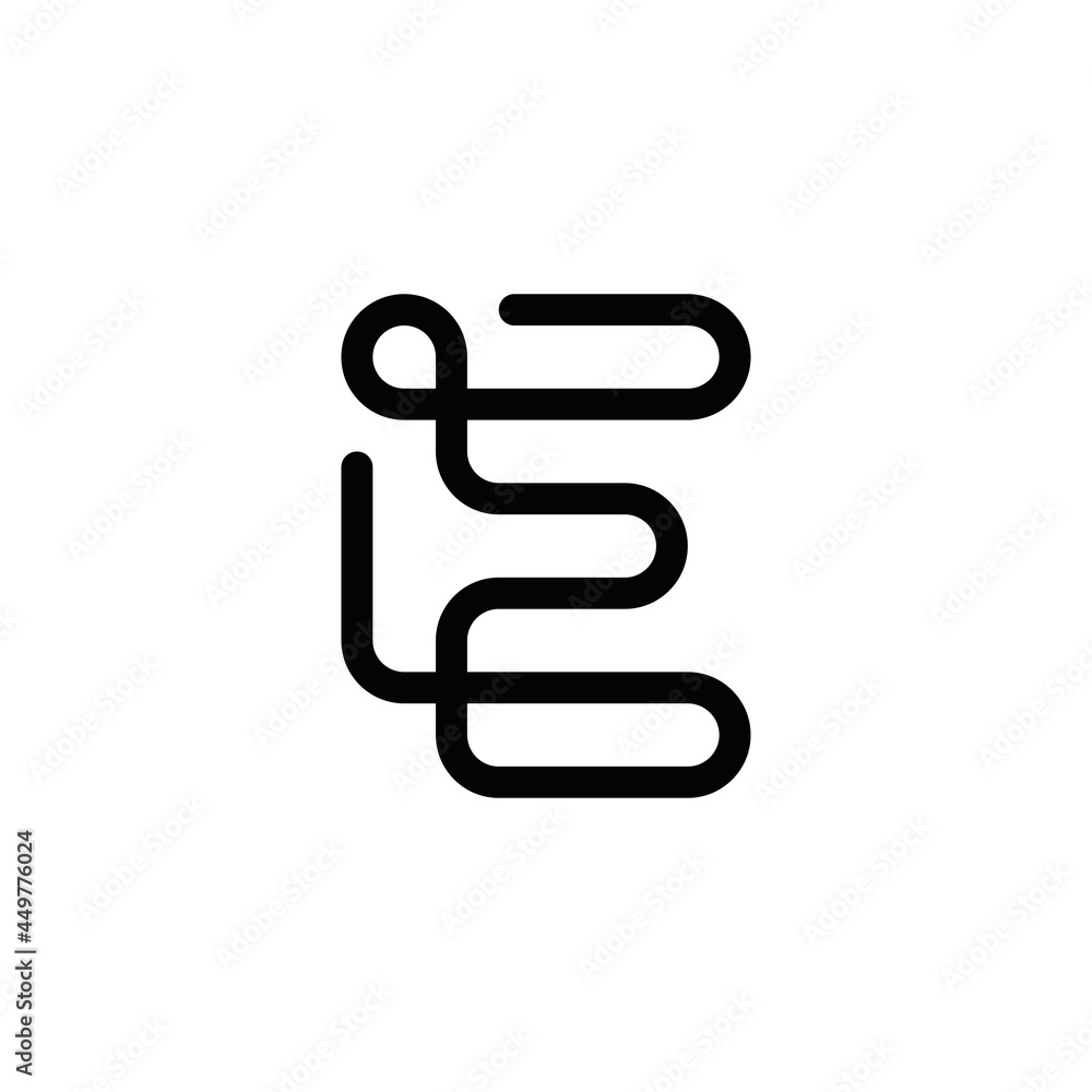 e i ei ie initial logo design vector template e i ei ie initial logo design vector template