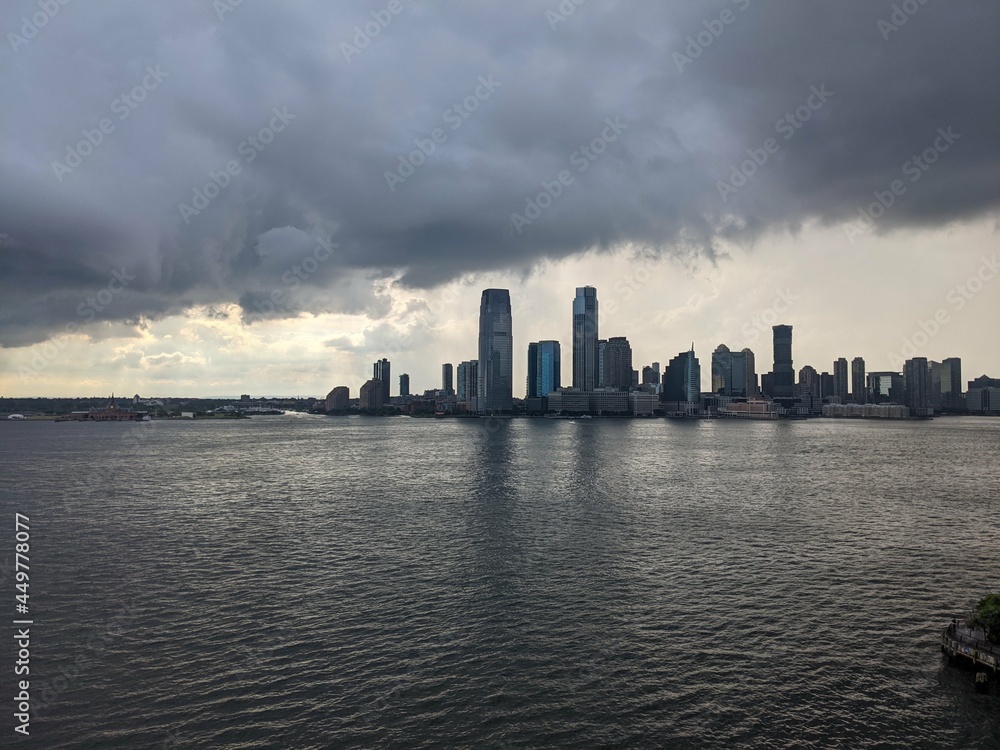 Storm over Jersey City, NJ - July 2021