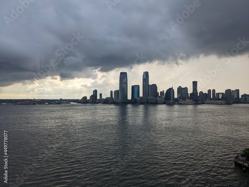 Storm over Jersey City  NJ - July 2021