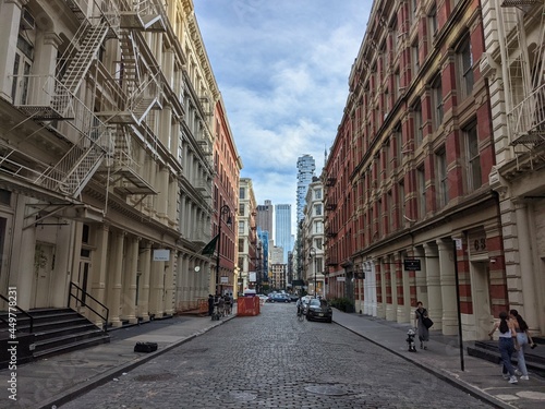 Soho  Downtown Manhattan  New York City - June 2021