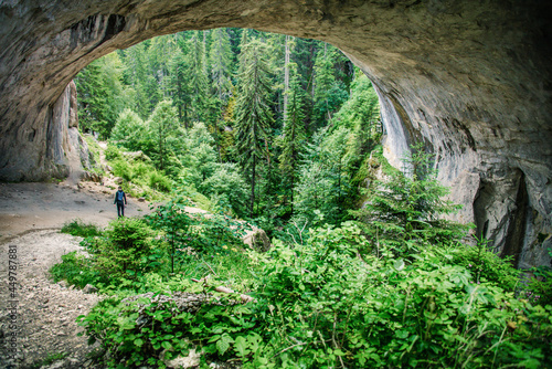 Obraz na płótnie Wonder Bridges natural phenomena in Rhodopi Mountain, Bulgaria. w salonie