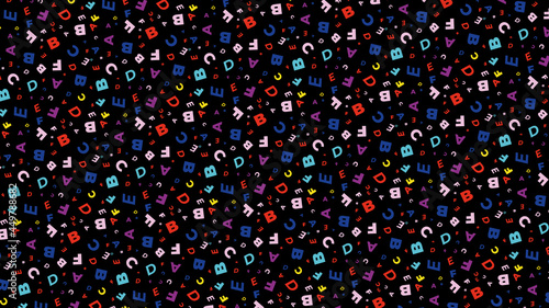 Character Pattern Editable High Res
