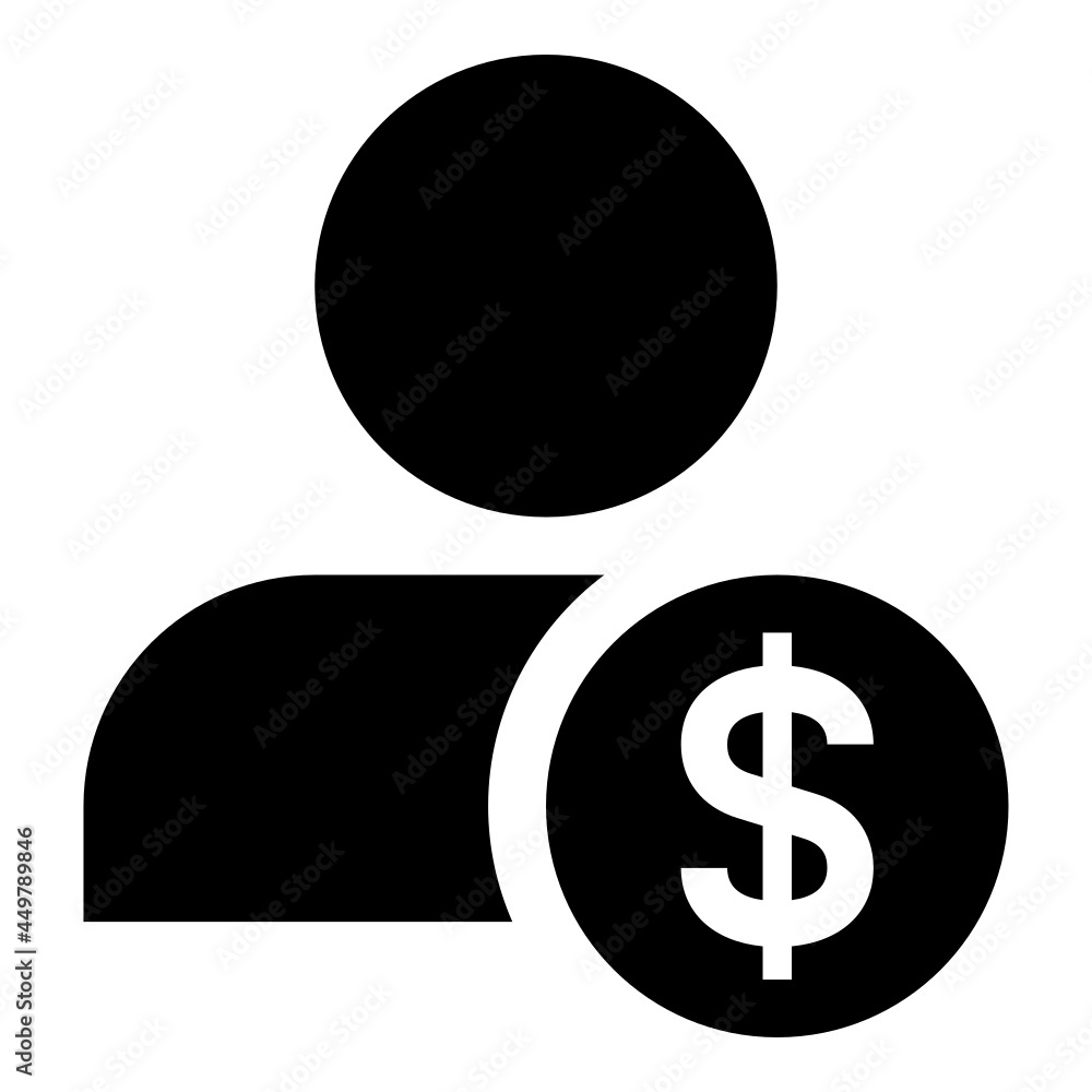 Payor icon on the white background. Payor icon on the white background.