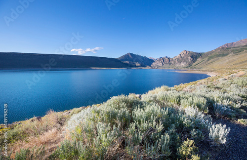 Mountains lake