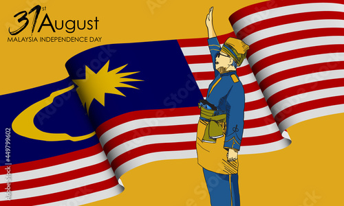 31st August, Malaysia Happy Independence Day photo