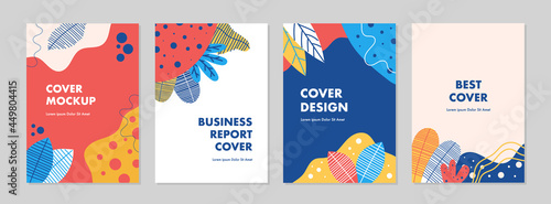 Abstract colorful trendy templates. Universal cover Designs for Annual Report, Brochures, Flyers, Presentations, Leaflet, Magazine.