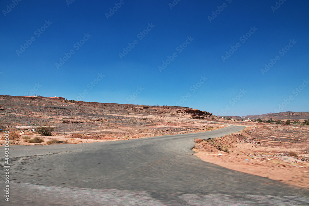 The road of mountains, Asir region, Saudi Arabia