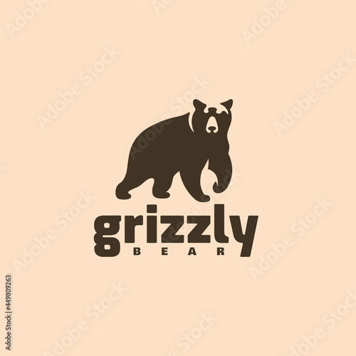 Grizzly bear logo