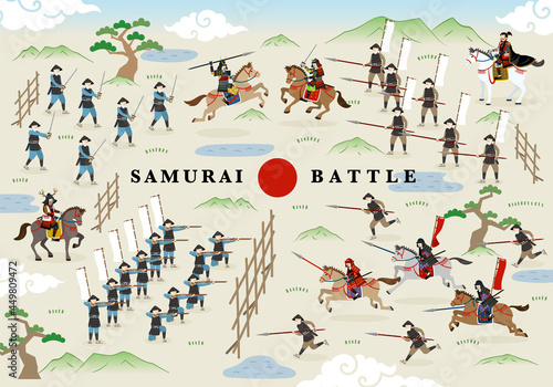 戦国合戦風景