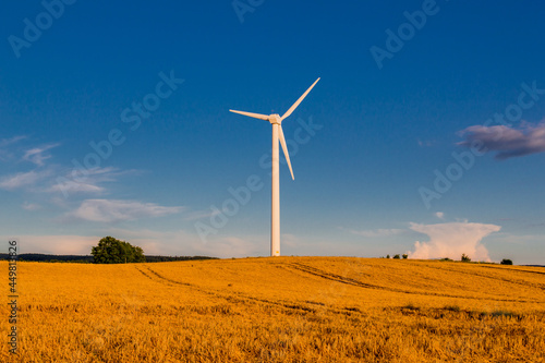 Erneuerbare Windenergie an einem Sommertag © Oliver Hlavaty