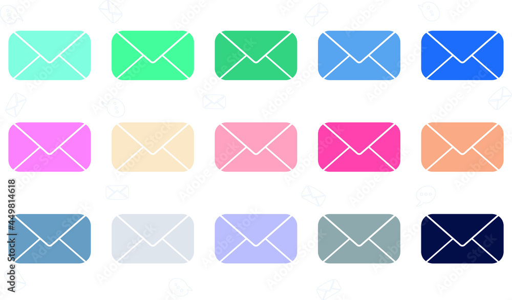 Vector of the mail clipart Vector of the mail clipart