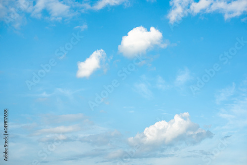  blue sky and white clouds background