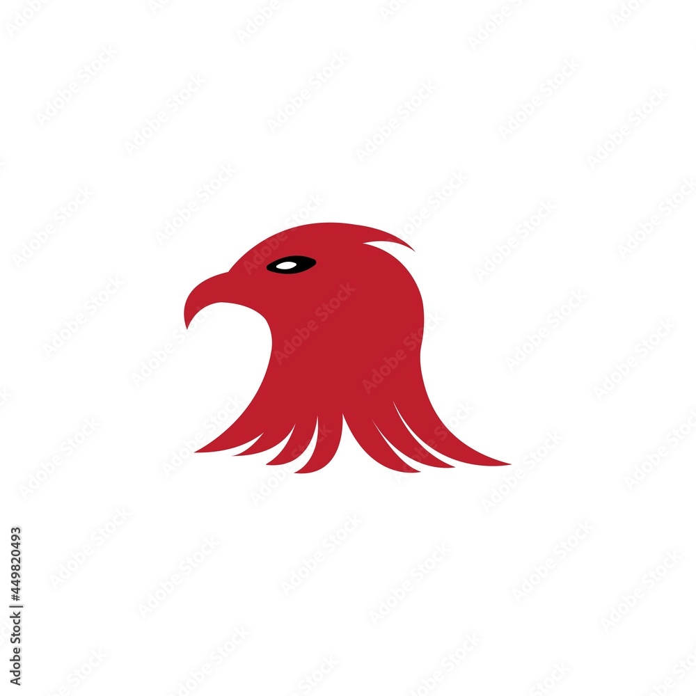 Obraz premium Wing illustration logo