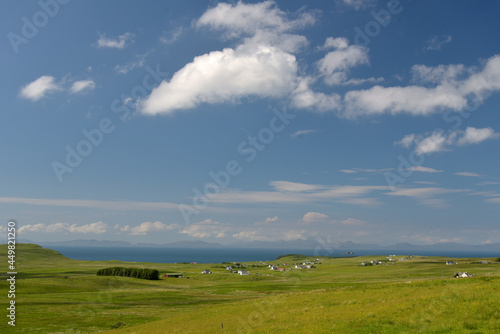 West coast on the Totternish peninsula  Isle of Skye  Inner Hebrides  Scotland