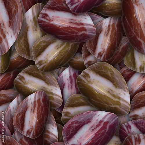 Wet sea stones background. ...