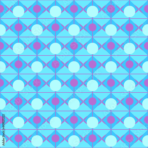 Seamless multicolored pattern. Abstract geometric wallpaper of the surface. Bright colors. Print for polygraphy, posters, t-shirts and textiles