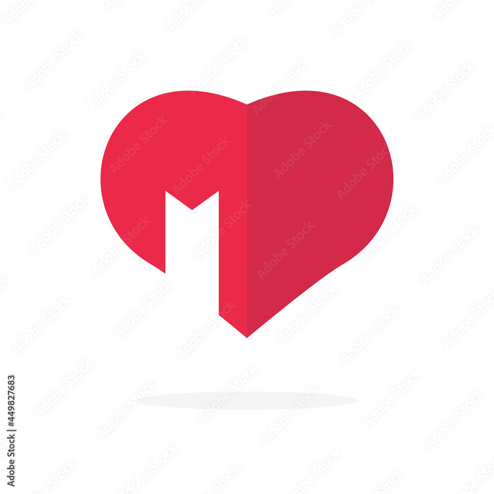 Book store logo vector or education and learning love concept logotype flat cartoon illustration isolated, bookstore of library symbol idea with heart shaped book and bookmark Book store logo vector or education and learning love concept logotype flat cartoon illustration isolated, bookstore of library symbol idea with heart shaped book and bookmark