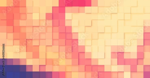 Pattern tile square shape abstract. tetris geometry.